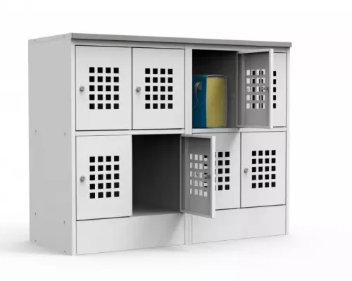 Шкаф металлический на 8 ячеек ШРС 24