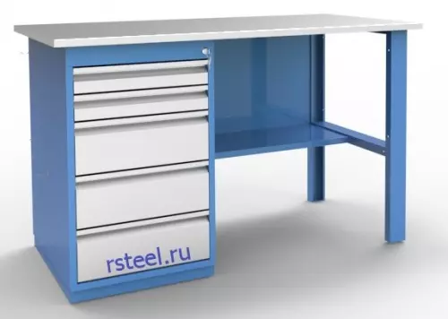 Верстак слесарный однотумбовый ВМ.105