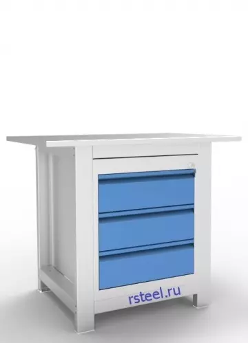 Верстак слесарный однотумбовый АСПроф10/3