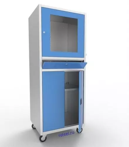 Шкаф компьютерный мобильный ШКм-1