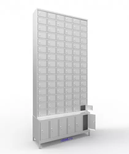Шкаф для хранения сотовых телефонов с ячейками ШМЯ-96