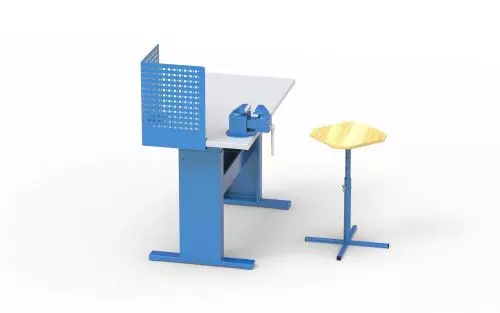 Верстак слесарный ВС-4рс