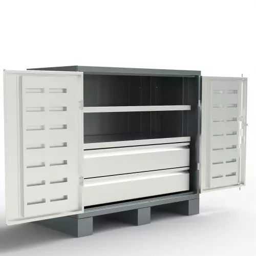 Шкаф для оснастки инструментальный Профи 900-1 п2.я2 (мод.1)