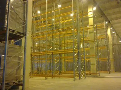 Стеллаж паллетный 2700х1050х5000h / 0 +3 яруса