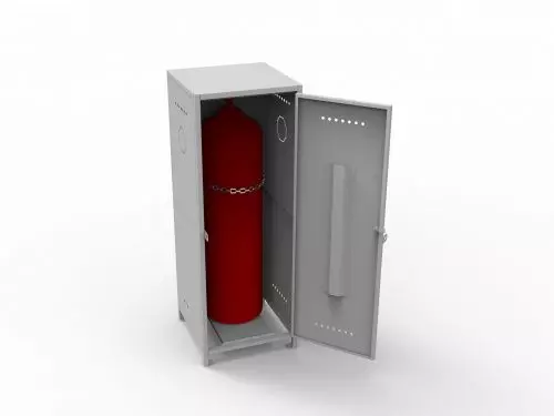 Баллонный шкаф ШГм-1 с баллоном