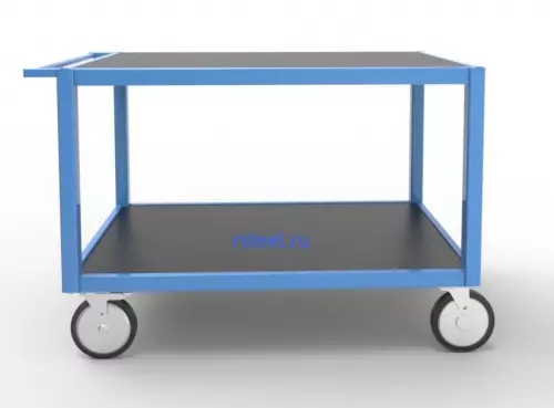 Тележка-стол монтажная ТОС-2.125.80 фанера/резина