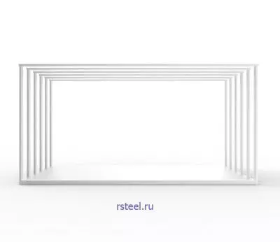 Вертикальный стеллаж для листового металла с секциями СВМ-3