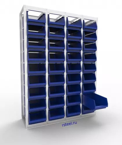 ССЯ 200.45.36 Стойка-стеллаж на 36  ящиков