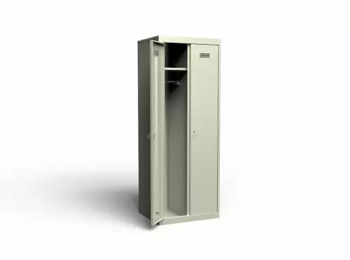 Шкаф для одежды Шо-800, светло-серый