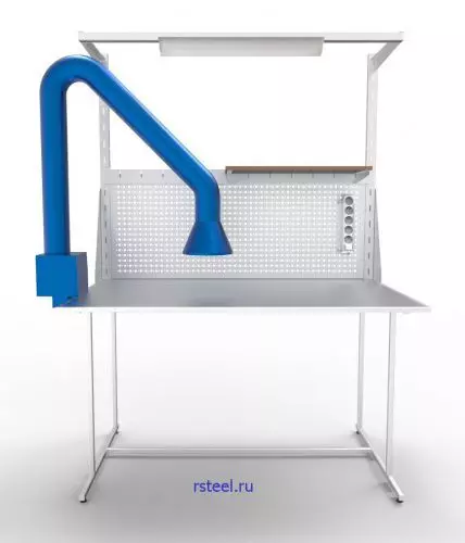 Стол лаборанта-химика СПМ-01-07 (с ПВУ)