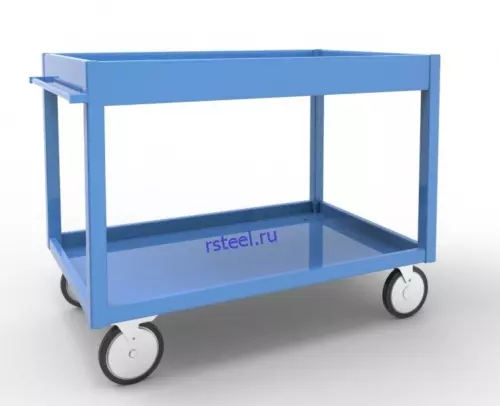 Тележка монтажная ТОС-2 сталь/борт 150мм