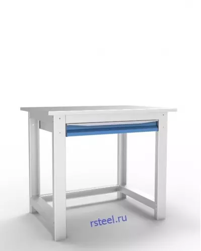Стол для слесарных работ АС10 с 1 выдвижным ящиком