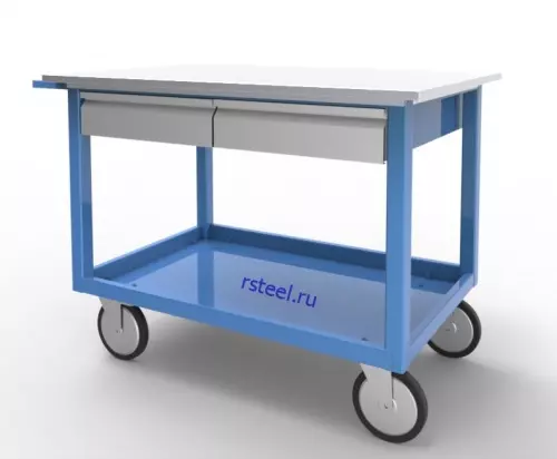 Тележка-стол монтажная ТОС-2.110.70/ 2 ящика