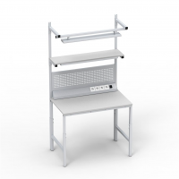 Стол рабочий КСР-ПФП.ПВ.ПВ.ЭПА-СФ.ОДЛ