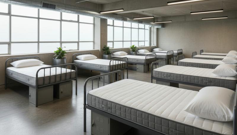 Металлические нары: надежные спальные места для рабочих и служебных помещений