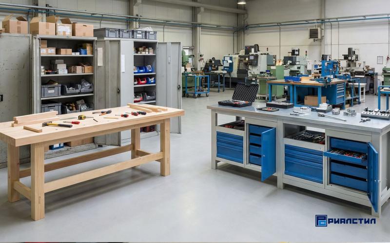 Промышленный верстак: с чего начать выбор для своего производства