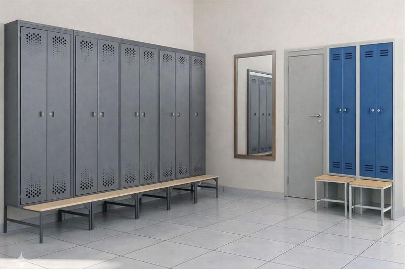 Преимущества металлических шкафов