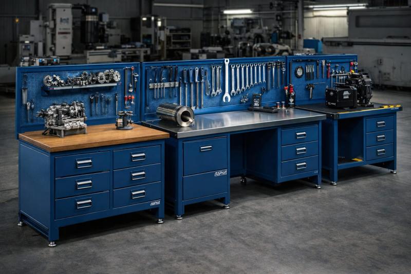 Почему стоит выбрать металлический верстак